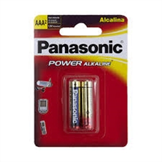 Pilha AAA 1,5V LR03-2BT - Panasonic Alkaline